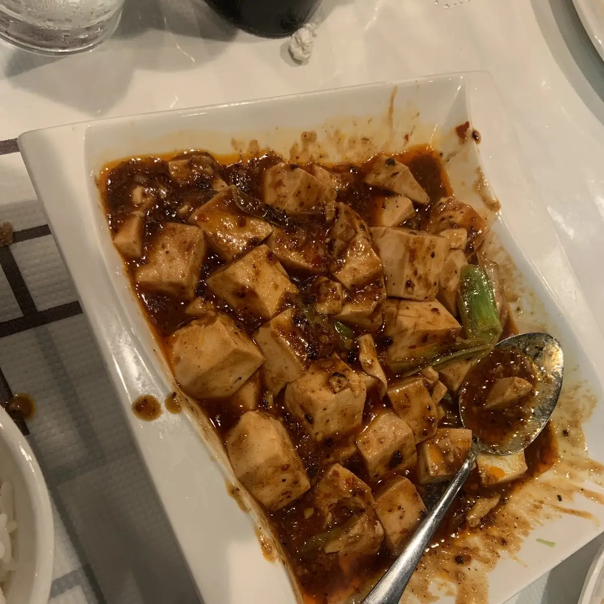 spicy home style tofu 家常豆腐